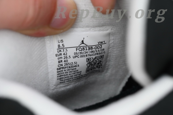 Top Version Air Jordan 4 “Fear” FQ8138-002 - 图片 6