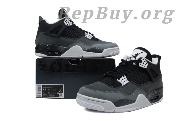 Top Version Air Jordan 4 “Fear” FQ8138-002 - 图片 10