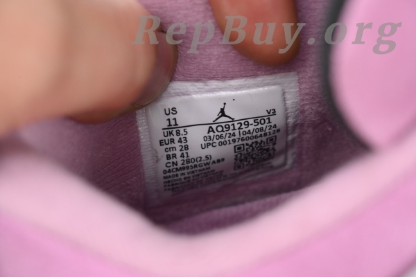 Top Version Air Jordan 4 Orchid AQ9129-501 - 图片 8