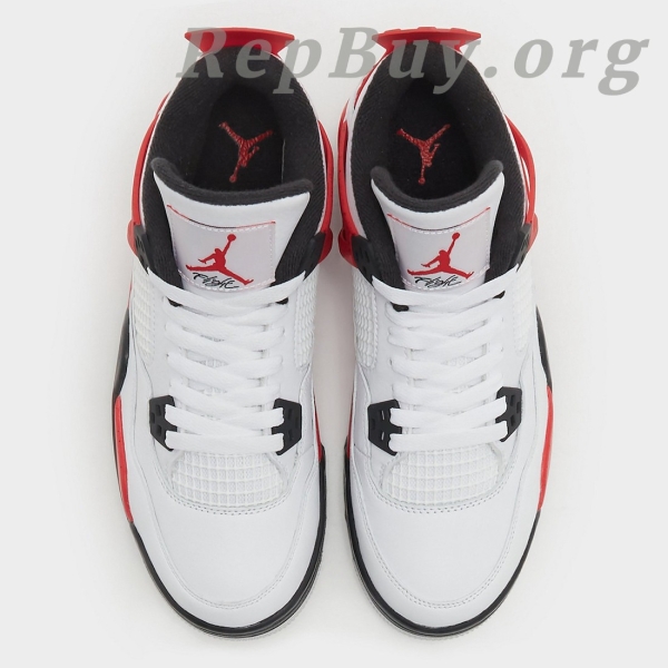 【High-quality Clearance Sale】Top Version Air Jordan 4 Red Cement DH6927-161 - 图片 6