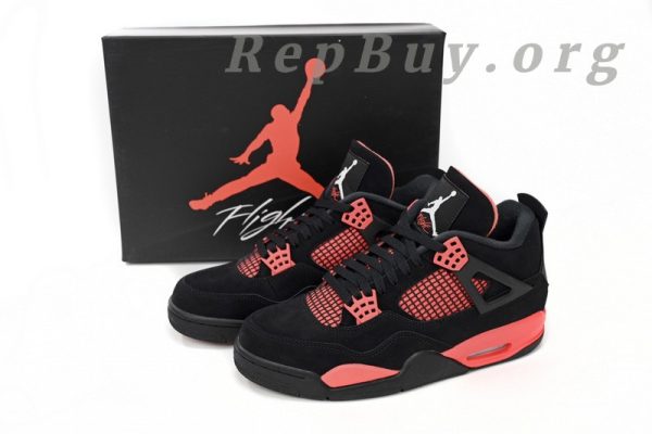 Top Version Air Jordan 4 Red Thunder CT8527-016 - 图片 14