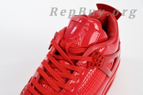 Top Version Air Jordan 4 Retro 11Lab4 Red 719864-600 - Image 7