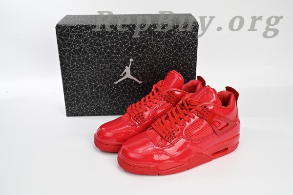Top Version Air Jordan 4 Retro 11Lab4 Red 719864-600 - Image 15