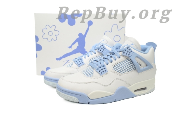 Top Version Air Jordan 4 Retro, High Quality Replica Jordan 4, Best Copy Forget Me Not AJ4, 1:1 Replica HV0823-100, Premium Fake Air Jordan 4, Perfect Version AJ4 Retro, Unisex Sneakers Replica, Luxury Dupes Jordan Shoes
