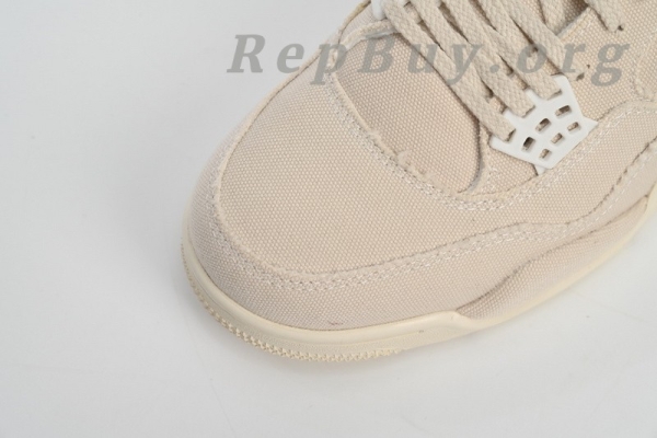 Top Version Air Jordan 4 Retro Blank Canvas DQ4909-100 - Image 6