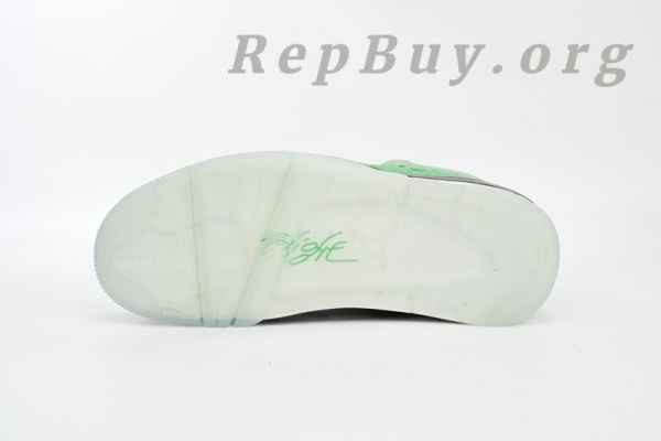 Top Version Air Jordan 4 Retro Emerald Green Black 904284 - Image 5