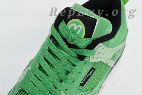 Top Version Air Jordan 4 Retro Emerald Green Black 904284 - Image 7