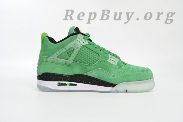 Top Version Air Jordan 4 Retro Emerald Green Black 904284 - Image 3