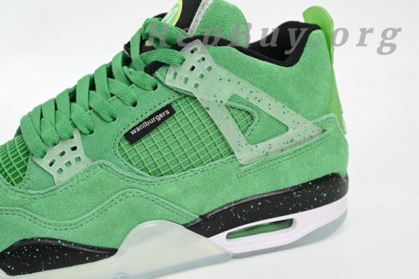 Top Version Air Jordan 4 Retro Emerald Green Black 904284 - Image 8