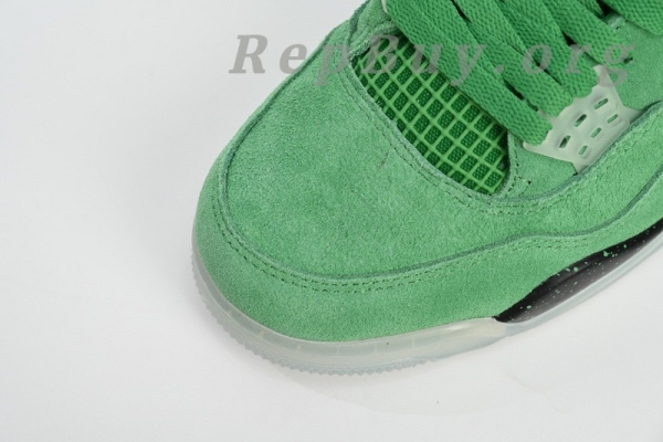 Top Version Air Jordan 4 Retro Emerald Green Black 904284 - Image 6
