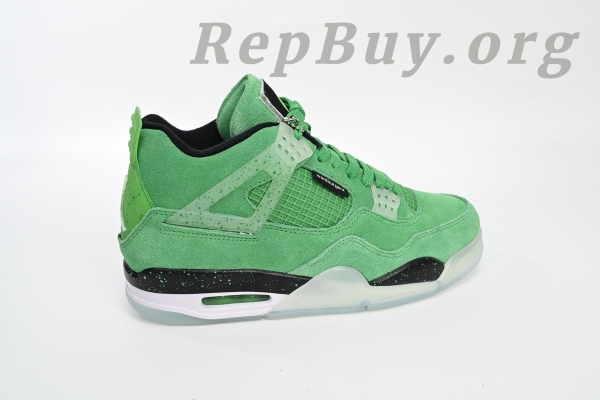 Top Version Air Jordan 4 Retro Emerald Green Black 904284 - Image 9