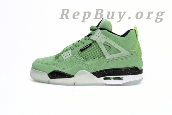Top Version Air Jordan 4 Retro Emerald Green Black 904284