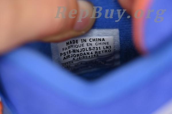 Top Version Air Jordan 4 Retro Florida Gators 904283 - Image 10
