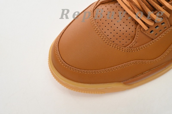 Top Version Air Jordan 4 Retro Ginger Wheat 819139-205 - Image 6
