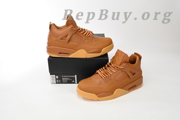 Top Version Air Jordan 4 Retro Ginger Wheat 819139-205 - Image 14