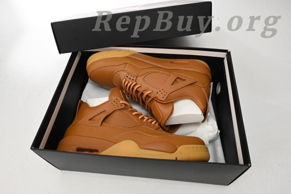 Top Version Air Jordan 4 Retro Ginger Wheat 819139-205 - Image 16