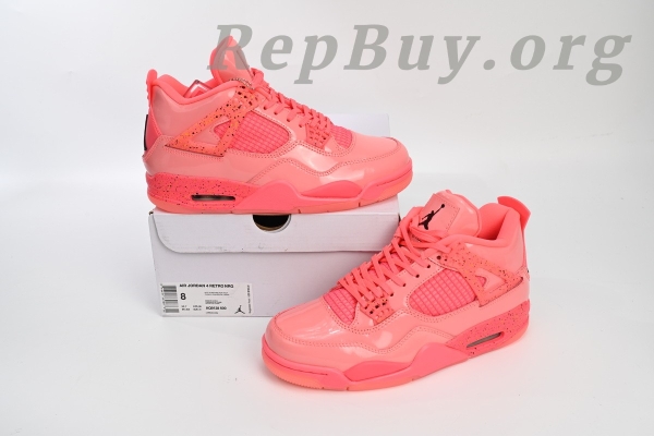 Top Version Air Jordan 4 Retro Hot Punch AQ9128-600 - Image 12
