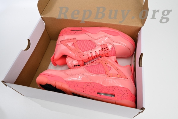 Top Version Air Jordan 4 Retro Hot Punch AQ9128-600 - Image 14