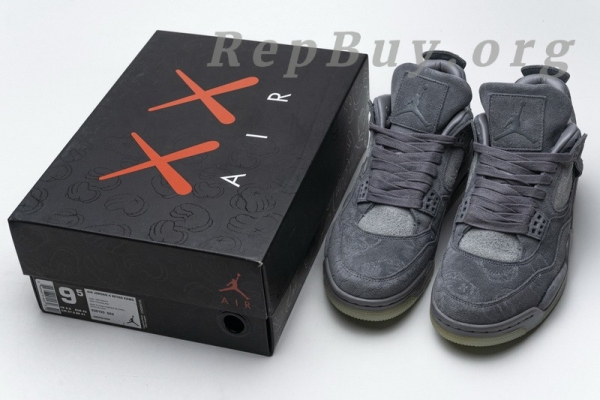 Top Version Air Jordan 4 Retro Kaws  930155-003 - 图片 19