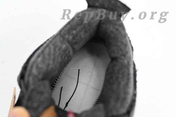 Top Version Air Jordan 4 Retro Levi's Black (Levi's Tag) AQ9103-001 - Image 13
