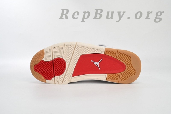 Top Version Air Jordan 4 Retro Levi's White (Levi's Tag) AO2571-100 - Image 5