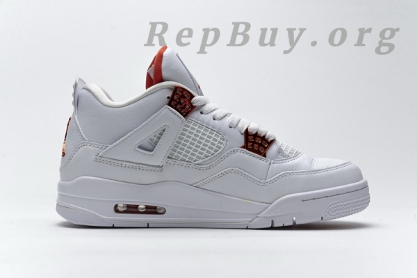 Top Version Air Jordan 4 Retro Metallic Orange CT8527-118 - Image 3