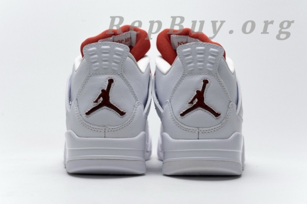 Top Version Air Jordan 4 Retro Metallic Orange CT8527-118 - Image 7