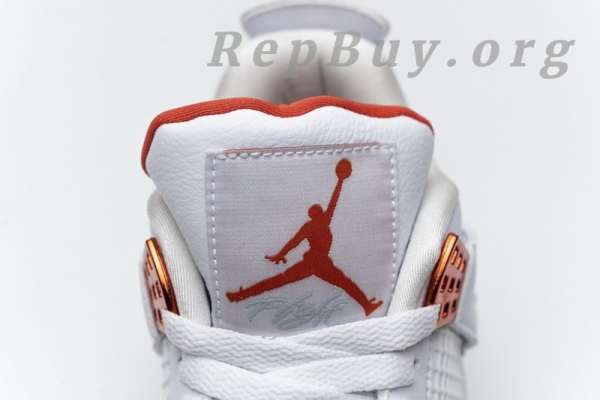 Top Version Air Jordan 4 Retro Metallic Orange CT8527-118 - Image 15