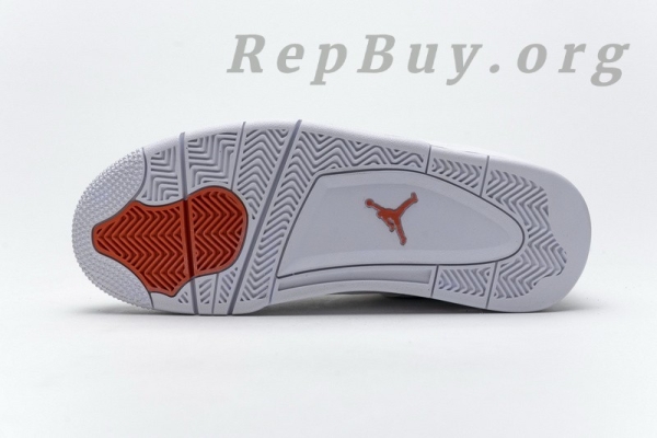 Top Version Air Jordan 4 Retro Metallic Orange CT8527-118 - Image 16