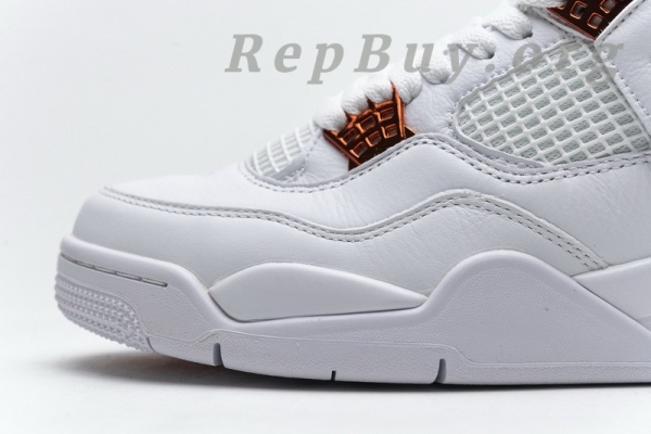 Top Version Air Jordan 4 Retro Metallic Orange CT8527-118 - Image 12