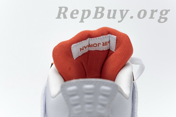 Top Version Air Jordan 4 Retro Metallic Orange CT8527-118 - Image 21