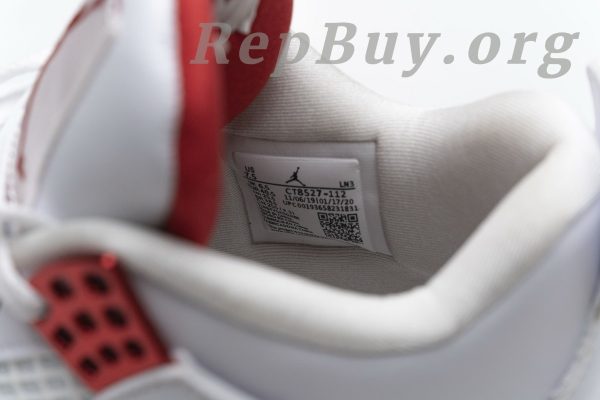 Top Version Air Jordan 4 Retro Metallic Red CT8527-112 - Image 3