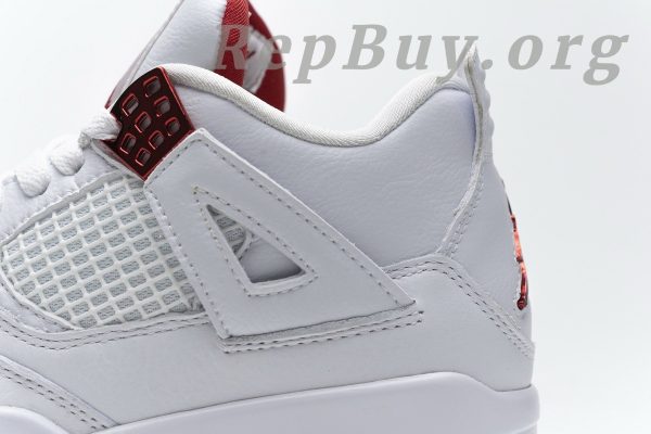 Top Version Air Jordan 4 Retro Metallic Red CT8527-112 - Image 18