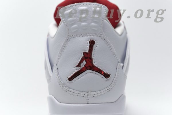 Top Version Air Jordan 4 Retro Metallic Red CT8527-112 - Image 19