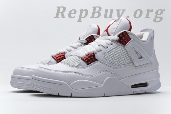 Top Version Air Jordan 4 Retro Metallic Red CT8527-112 - Image 21