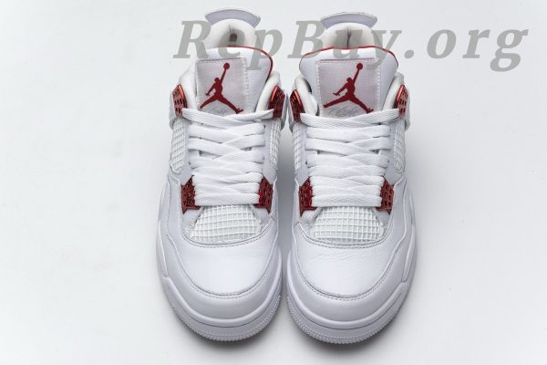 Top Version Air Jordan 4 Retro Metallic Red CT8527-112 - Image 23