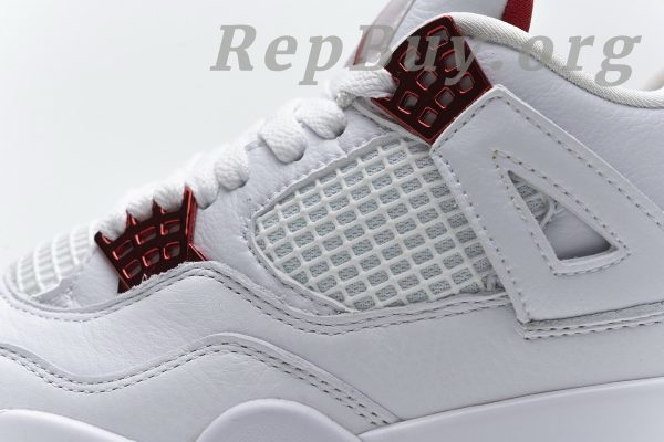 Top Version Air Jordan 4 Retro Metallic Red CT8527-112 - Image 16