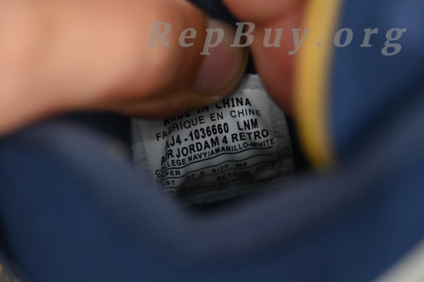 Top Version Air Jordan 4 Retro Michigan 1036660 - 图片 10