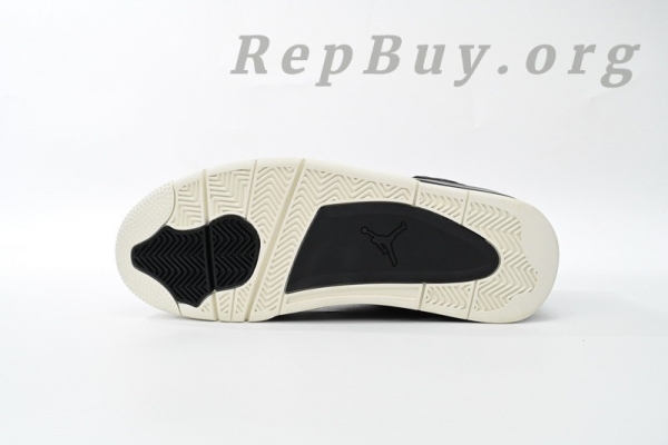 Top Version Air Jordan 4 Retro Pony Hair Black 819139-010 - Image 4