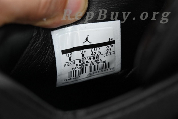 Top Version Air Jordan 4 Retro Pony Hair Black 819139-010 - Image 8