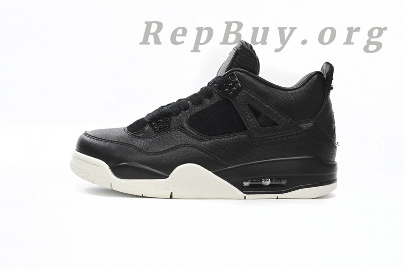 Best Top Version Air Jordan 4 Retro Pony Hair Black 819139-010 Replica