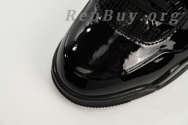 Top Version Air Jordan 4 Retro Powder Patent Leather 719864-010 - 图片 6