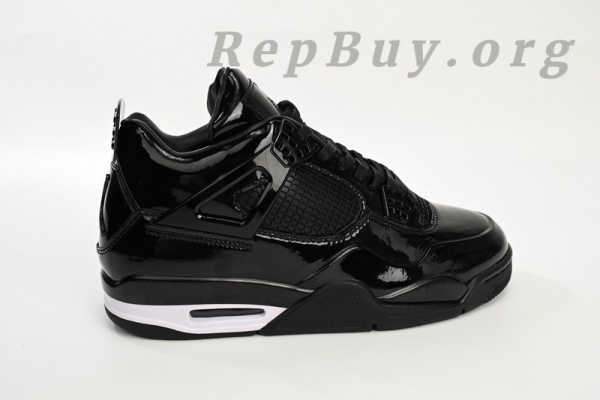 Top Version Air Jordan 4 Retro Powder Patent Leather 719864-010 - 图片 8