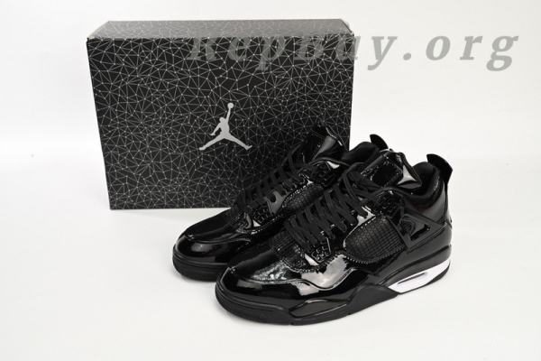 Top Version Air Jordan 4 Retro Powder Patent Leather 719864-010 - 图片 14