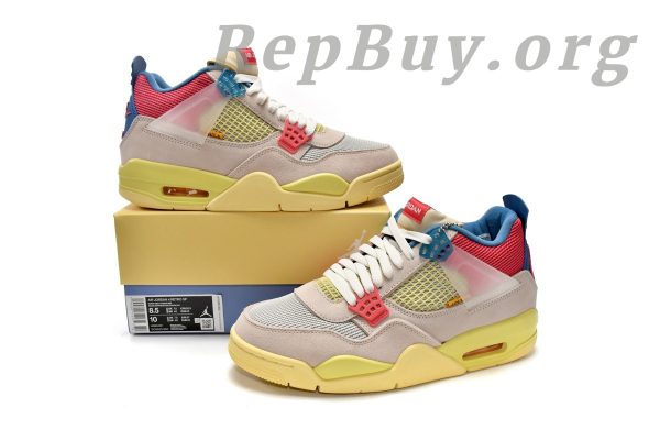 Top Version Air Jordan 4 Retro Union Guava Ice DC9533-800 - Image 18