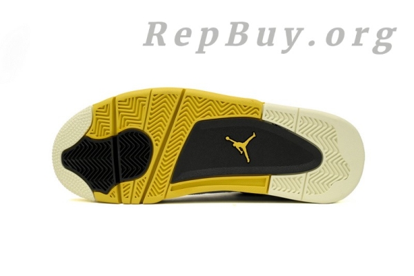 【High-quality Clearance Sale】Top Version Air Jordan 4 Retro Vivid Sulfur AQ9129-101 - Image 4