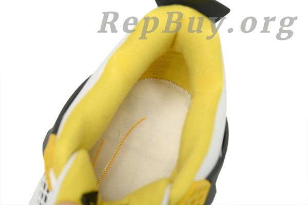【High-quality Clearance Sale】Top Version Air Jordan 4 Retro Vivid Sulfur AQ9129-101 - Image 11