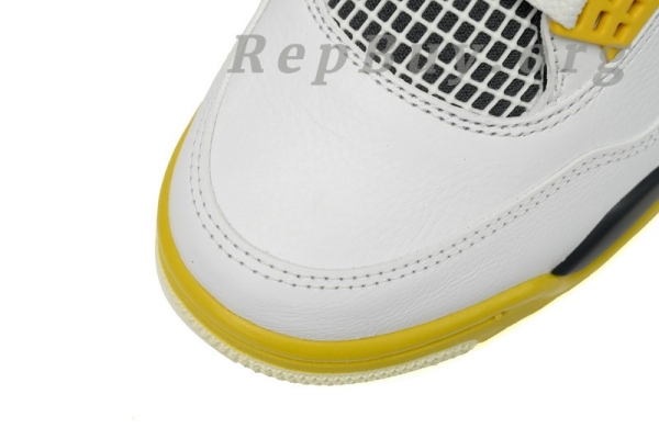 【High-quality Clearance Sale】Top Version Air Jordan 4 Retro Vivid Sulfur AQ9129-101 - Image 6