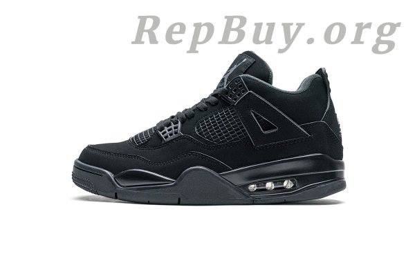 Top Version Air Jordan 4 Retro Black Cat CU1110-010 - Image 2