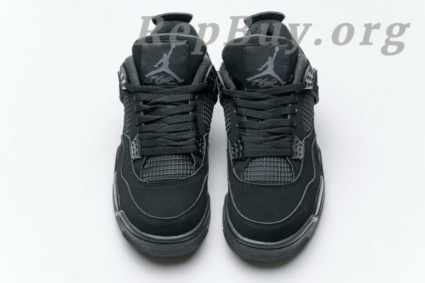 Top Version Air Jordan 4 Retro Black Cat CU1110-010 - Image 23